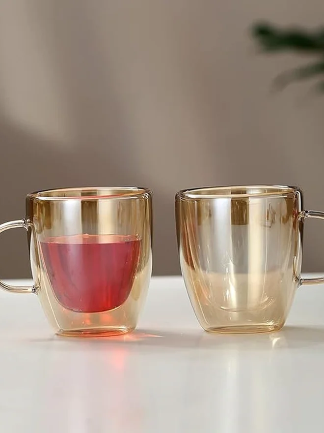 نيو فلام طقم من كوبين بورو مزدوج الجدار سعة 250 مل